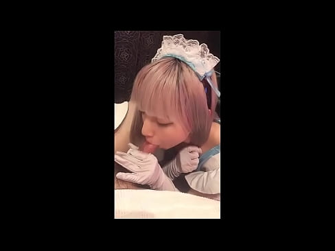 ❤️ جاپاني بت [میوکا]، د فرانسوي نوکرۍ جامې، لومړۍ برخه، بلو جاب او د لوشن سره ټوکر ❤️  ❌❤